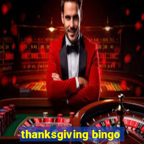 thanksgiving bingo